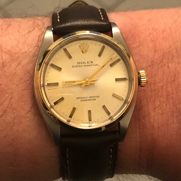 Rolex Oyster Perpetual 34mm Automatic Watch - Picture 1 of 5
